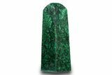 Tall Polished Malachite Tower - DR Congo #321146-1